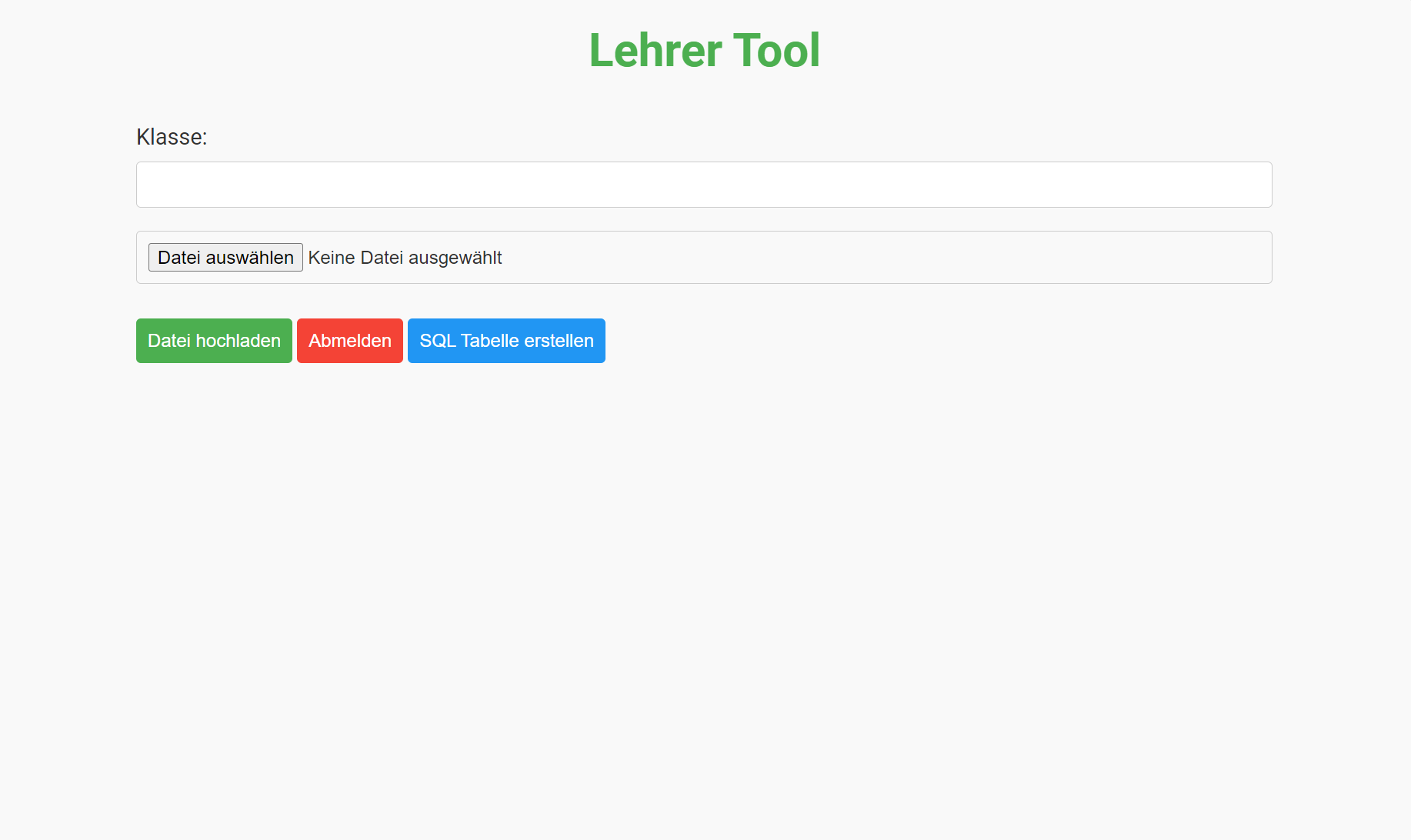 software lösung Schultool Lehrer sicht